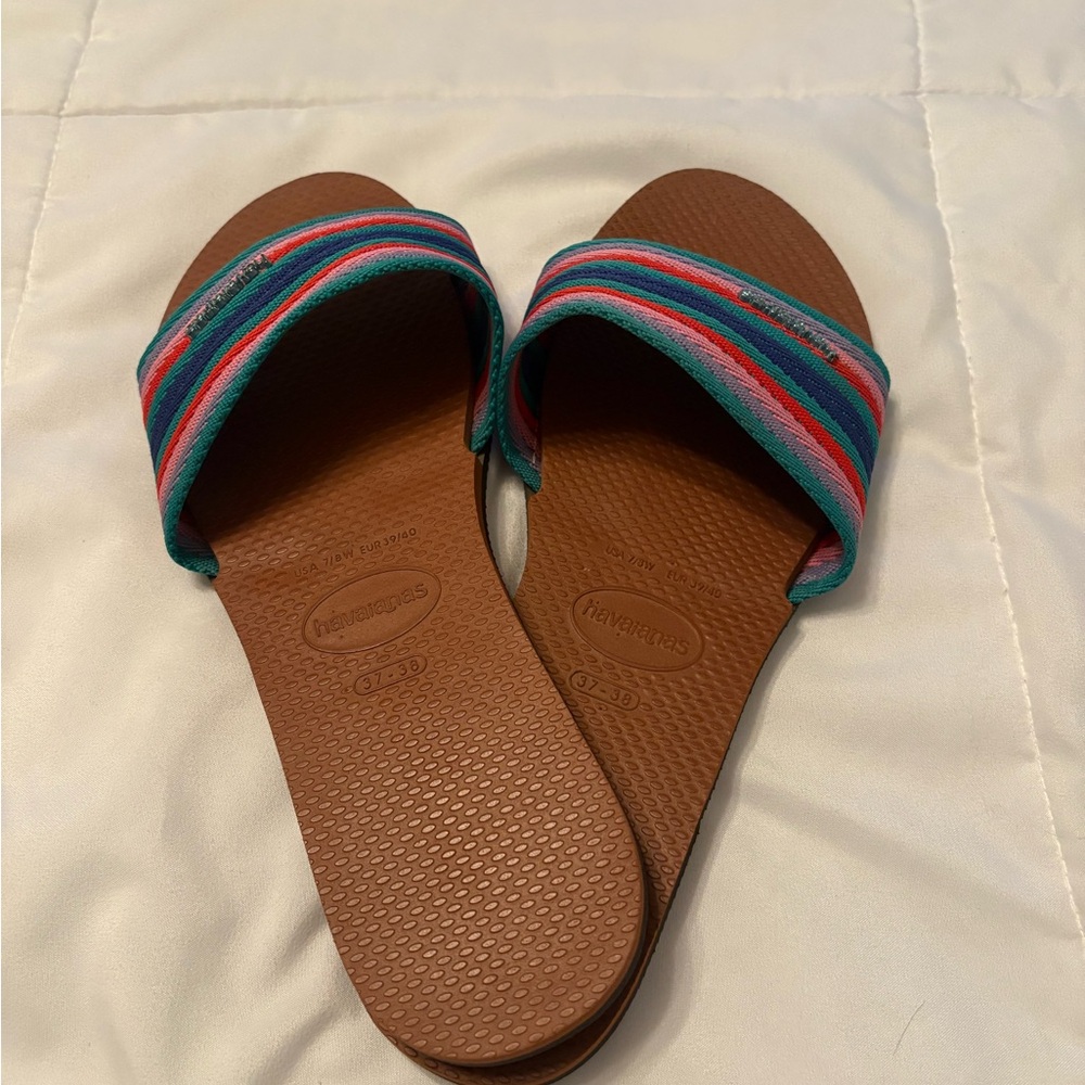 Havaianas Multicolor Striped Sandals - Picture 5 of 8
